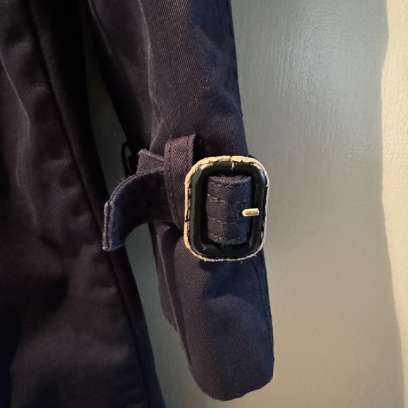 J. Crew blue trench coat - Picture 5 of 5